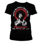 Billede af Jimi Hendrix, Jimi Hendrix: Live In New York T-Shirt (Kvinder)