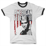 Billede af Elvis Presley, Elvis Presley: American Legend Ringer T-Shirt