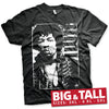 Billede af Jimi Hendrix, Jimi Hendrix: Distressed T-Shirt (Big & Tall)