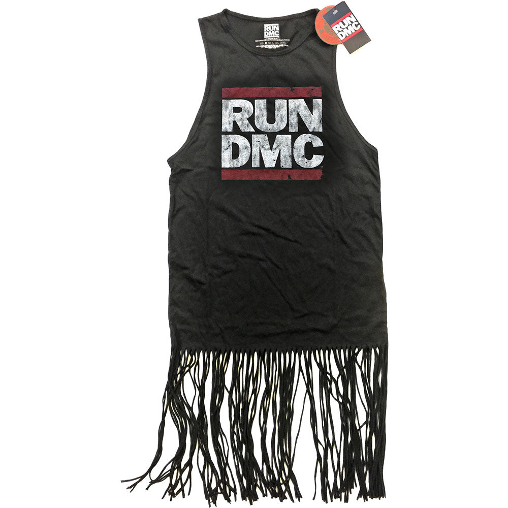 Billede af Run DMC Logo Vintage T-shirt til kvinder