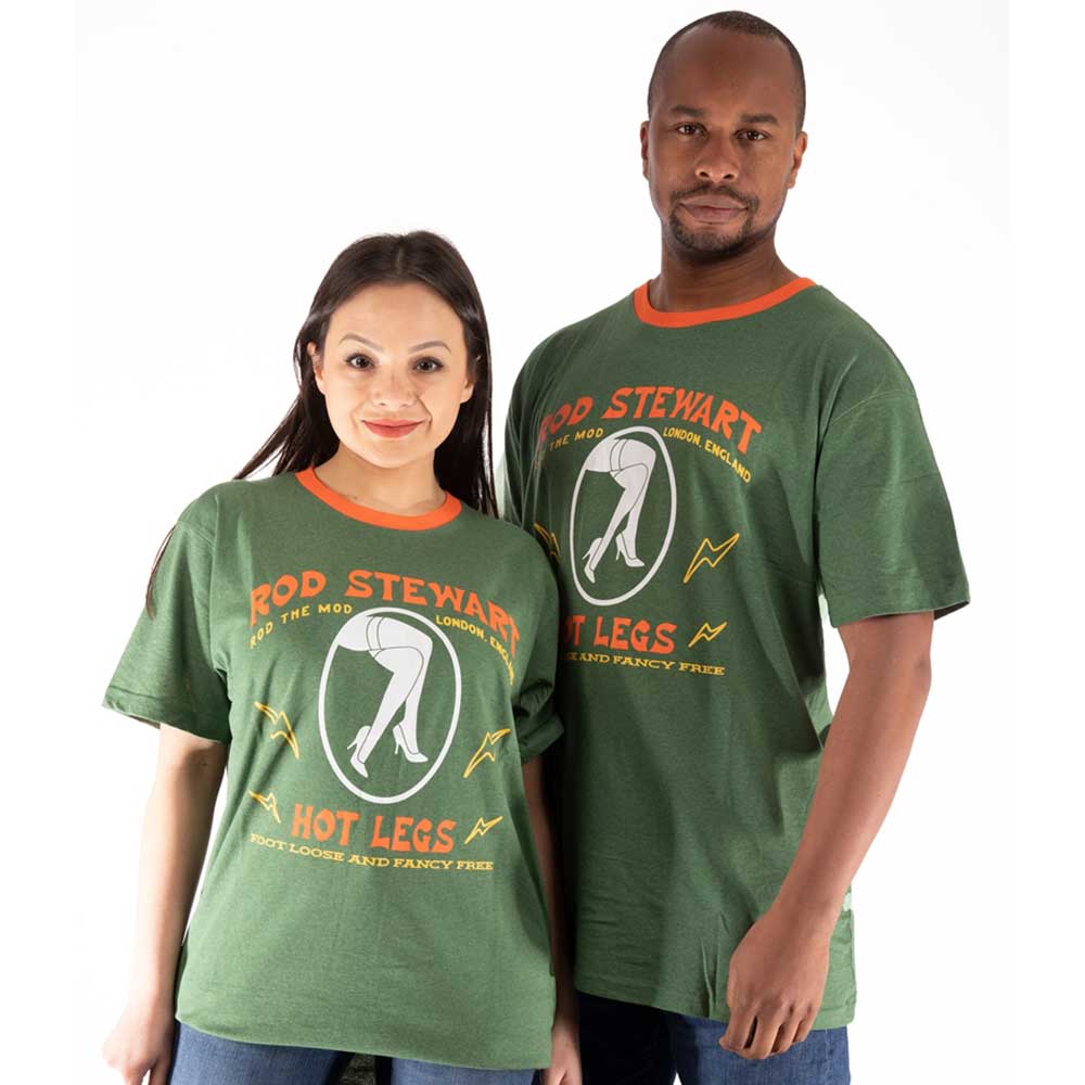 Rod Stewart: Hot Legs Ringer T-Shirt