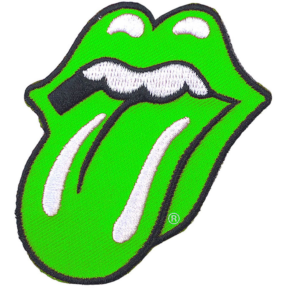 Billede af The Rolling Stones Classic Tongue Green Tøjmærke