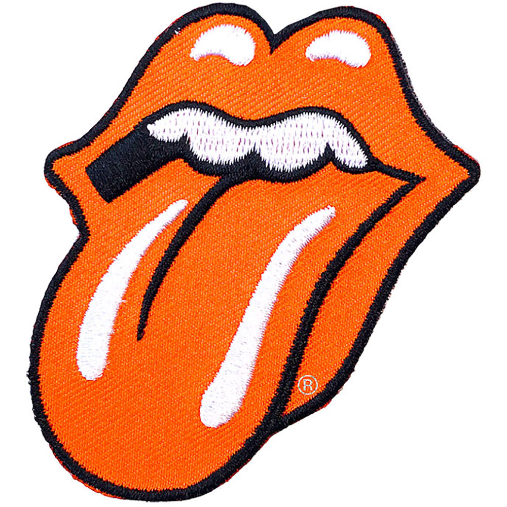 Billede af The Rolling Stones Classic Tongue Orange Tøjmærke