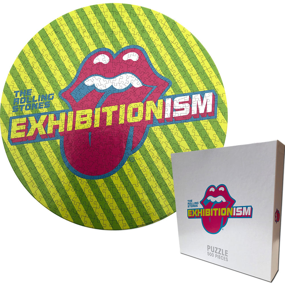 Billede af The Rolling Stones Exhibitionism Round Puslespil