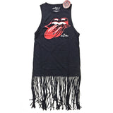 Billede af The Rolling Stones Vintage Tongue Logo T-shirt til kvinder