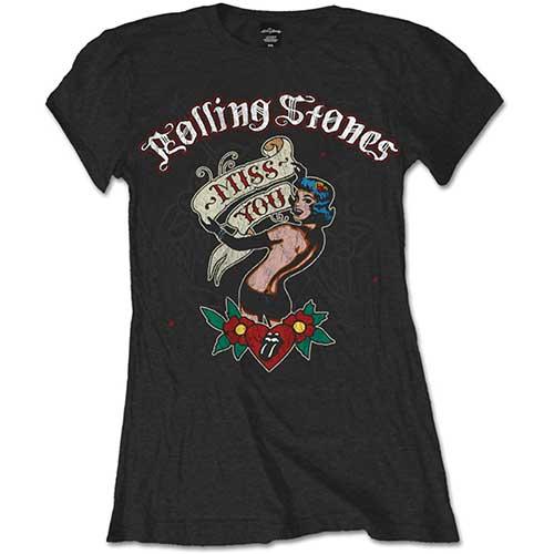 The Rolling Stones: Miss You T-Shirt (Kvinder)