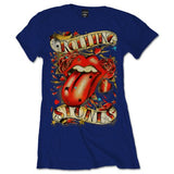 Billede af The Rolling Stones Tongue & Stars T-shirt til kvinder