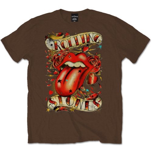Billede af The Rolling Stones Tongue & Stars T-shirt
