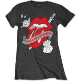 Billede af The Rolling Stones Vintage Tattoo T-shirt til kvinder