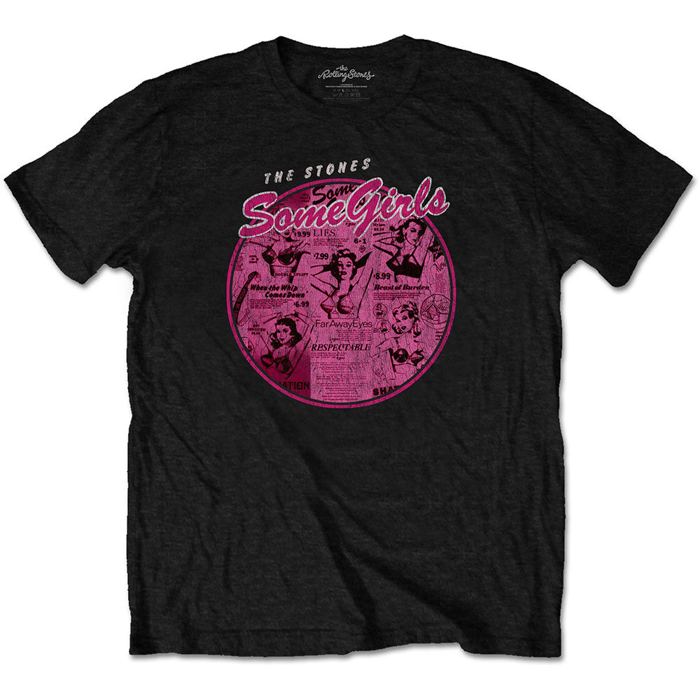The Rolling Stones: Some Girls Circle V.2. T-Shirt