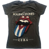 The Rolling Stones: Havana Cuba T-Shirt (Kvinder)