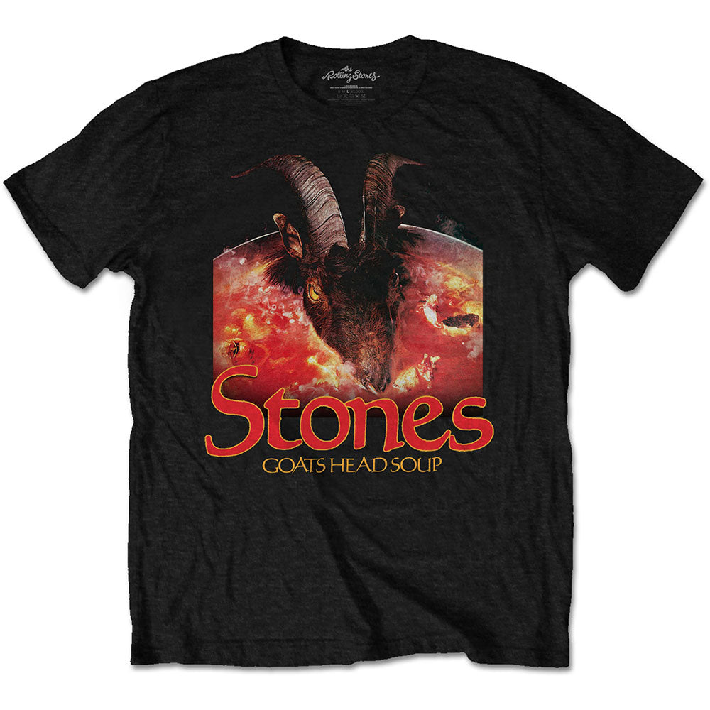 The Rolling Stones: Goats Head Soup with Logo T-Shirt