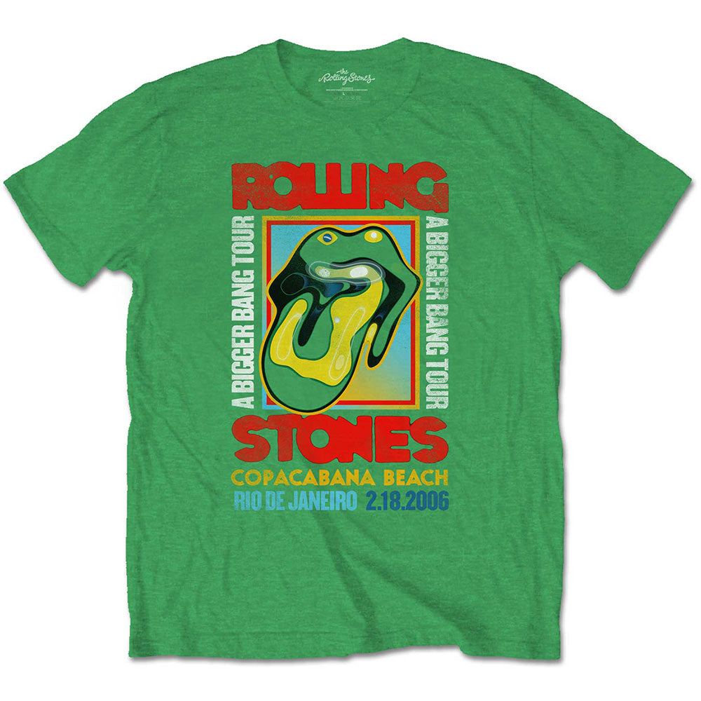 The Rolling Stones: Copacabana Green T-Shirt