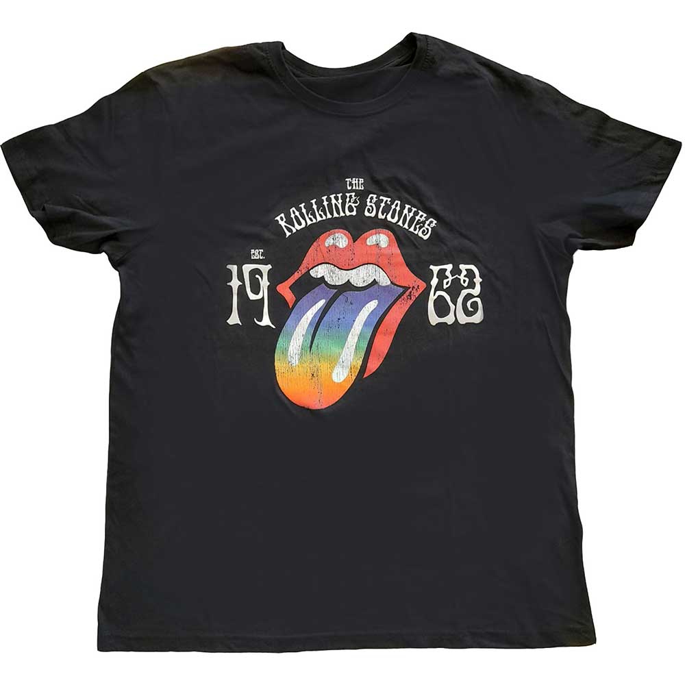 The Rolling Stones: Sixty Rainbow Tongue '62 T-Shirt