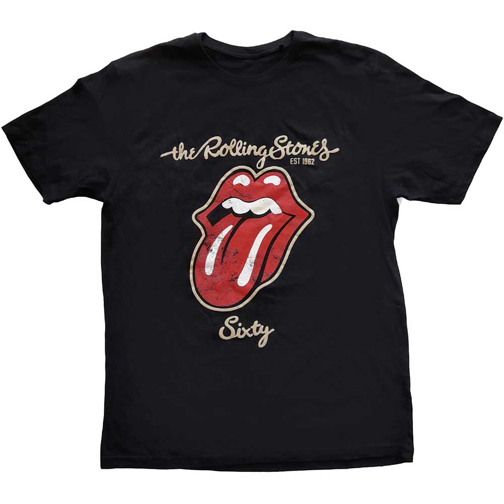 The Rolling Stones: Sixty Plastered Tongue T-Shirt