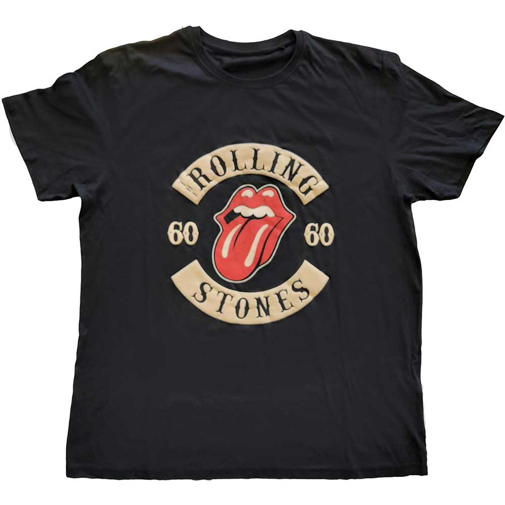 The Rolling Stones: Sixty Biker Tongue T-Shirt