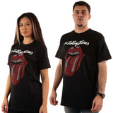 The Rolling Stones: Logo & Tongue T-Shirt (Diamante)