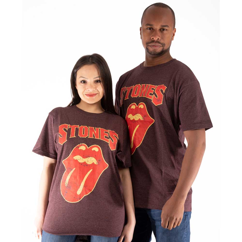 The Rolling Stones: Gothic Text T-Shirt