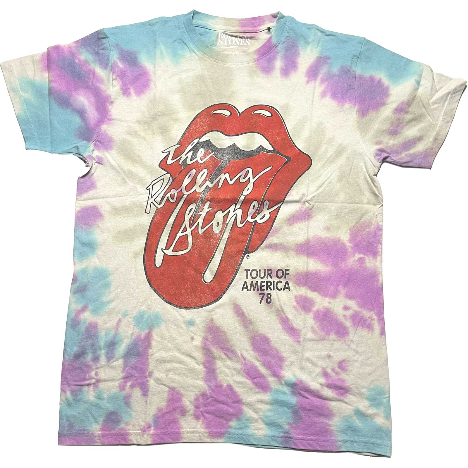 The Rolling Stones: Tour of USA '78 T-Shirt (Dye Wash)