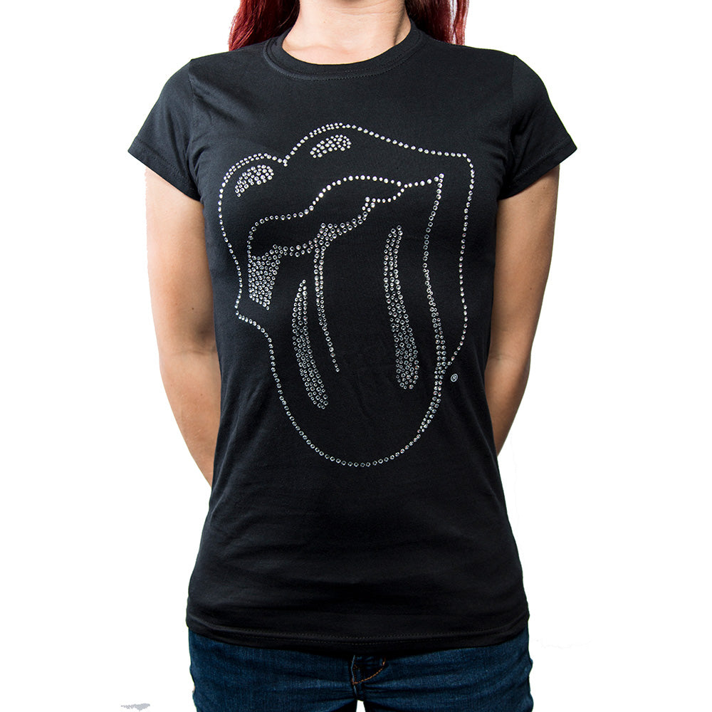 Billede af The Rolling Stones Tongue T-shirt til kvinder