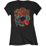Billede af The Rolling Stones Retro 70s Vibe T-shirt til kvinder
