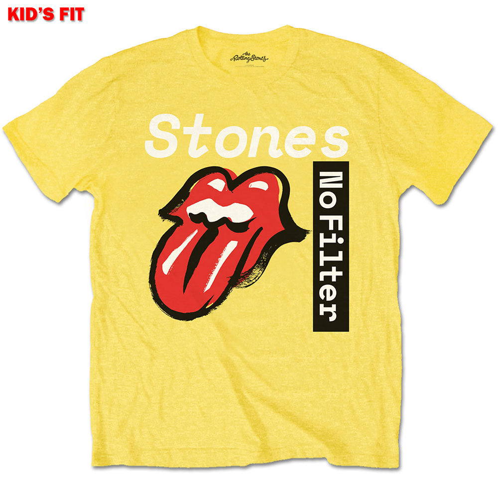 The Rolling Stones, No Filter Text T-shirt til børn