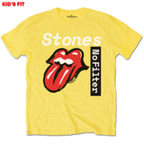 The Rolling Stones, No Filter Text T-shirt til børn