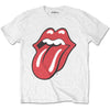The Rolling Stones: Classic Tongue Hvid Unisex