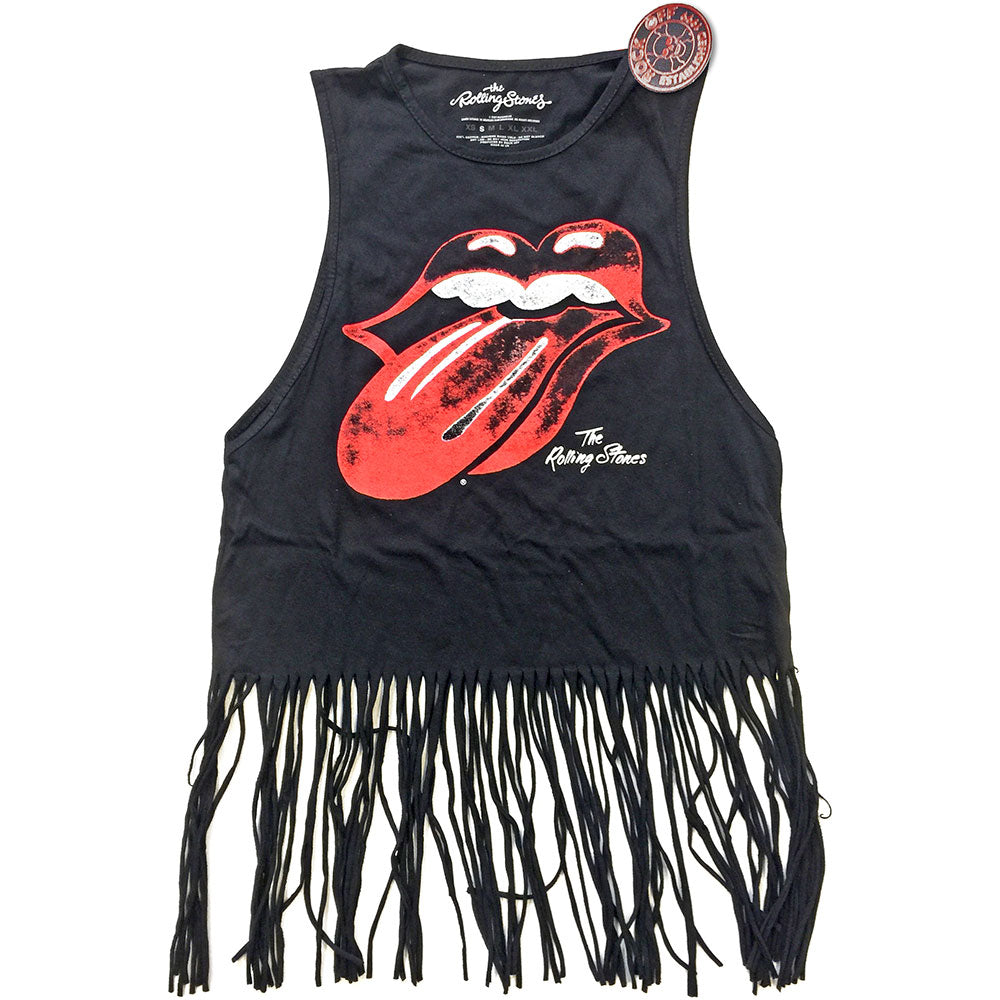 Billede af The Rolling Stones Vintage Tongue Logo T-shirt til kvinder