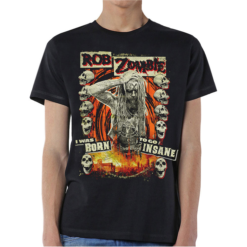 Billede af Rob Zombie Born to Go Insane T-shirt