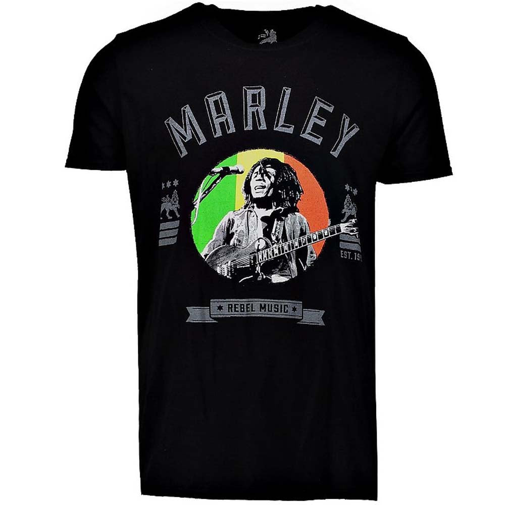 Billede af Bob Marley Rebel Music Seal T-shirt