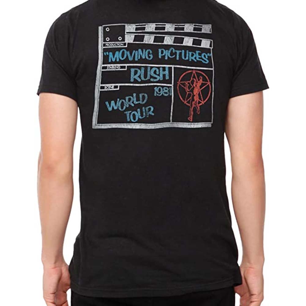 Billede af Rush 1981 Tour T-shirt back