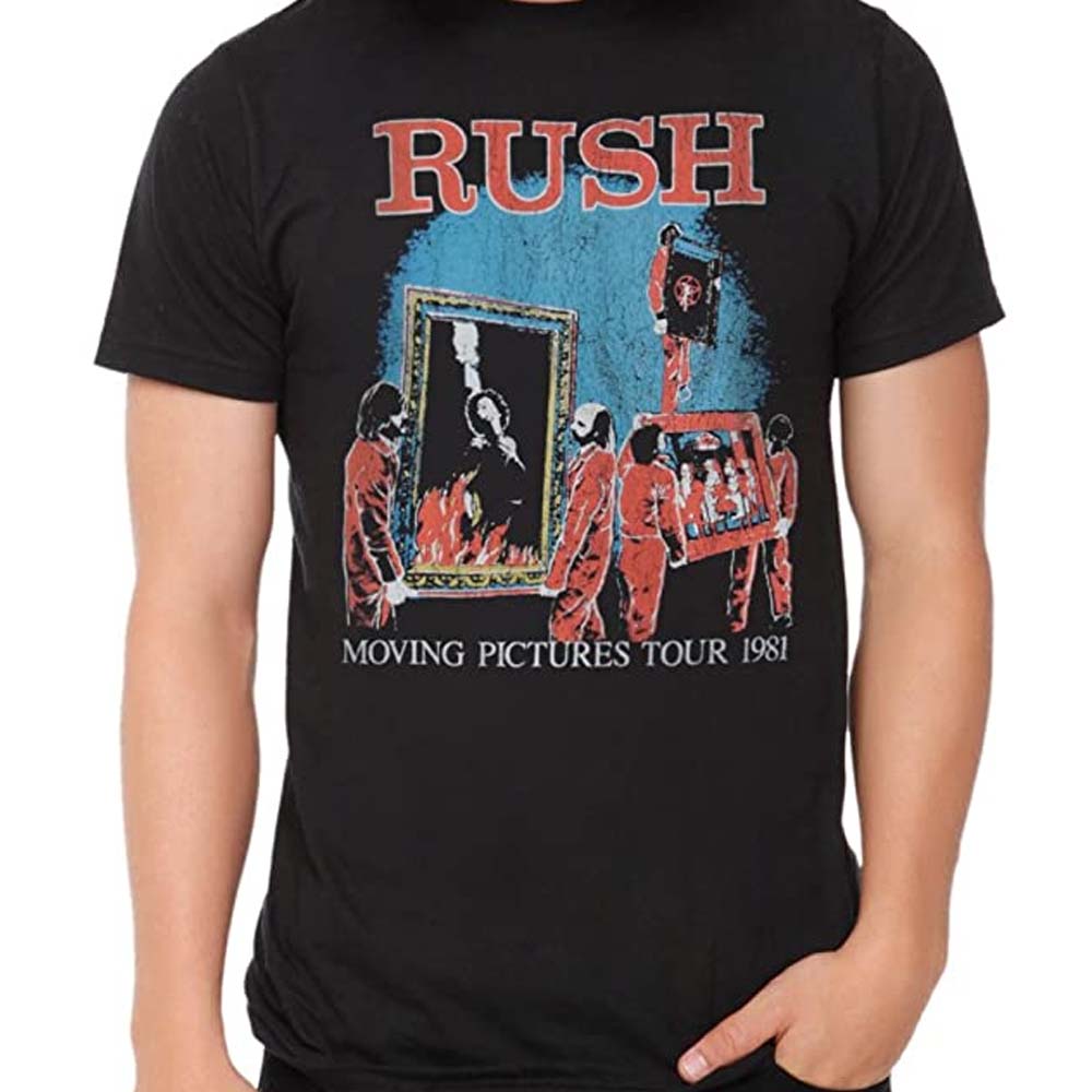 Billede af Rush 1981 Tour T-shirt front