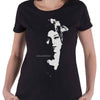 Billede af Amy Winehouse Scarf Portrait T-shirt til kvinder