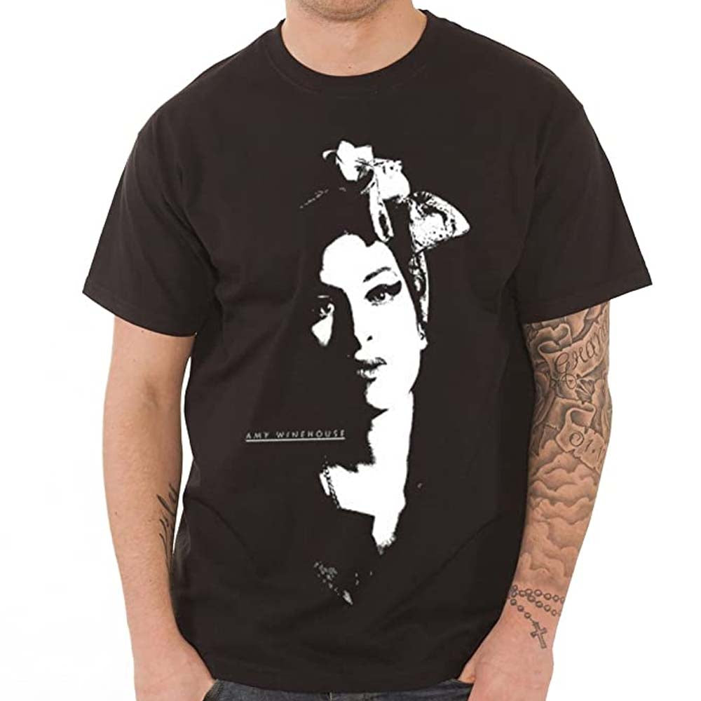 Billede af Amy Winehouse Scarf Portrait T-shirt