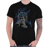 Billede af Rod Stewart Scribble Photo T-shirt sort