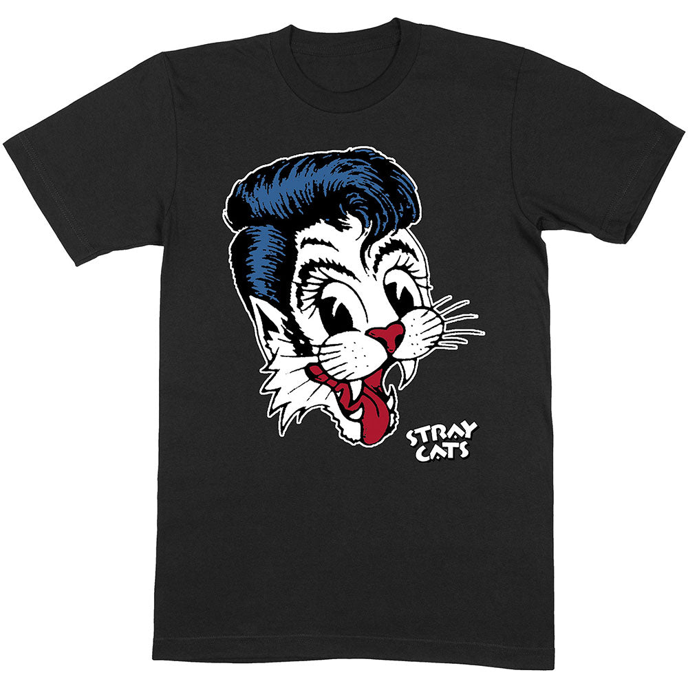 Stray Cats: Big Blue Cat T-Shirt