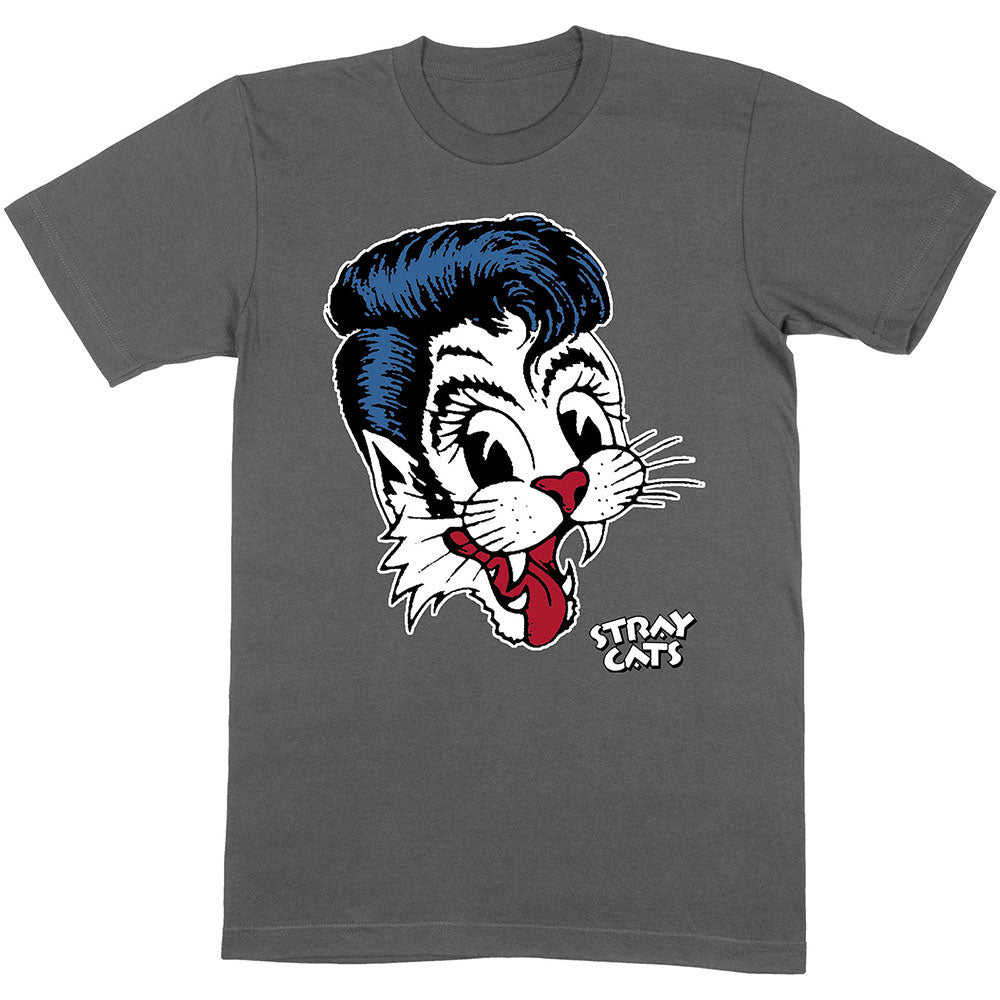 Stray Cats: Big Blue Cat T-Shirt