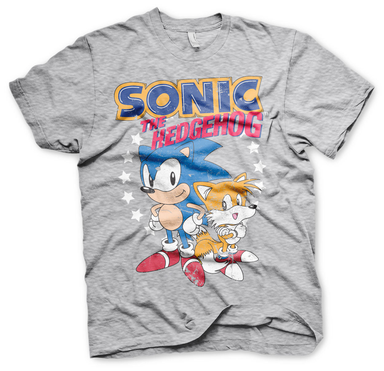 Køb Sonic The Hedgehog: Sonic & Tails T-Shirt | Merchhub.dk