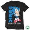 Billede af Sonic The Hedgehog: Class Of 1991 Organic T-Shirt