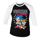 Billede af Sonic The Hedgehog: Sonic & Tails 3/4-ærmet Raglan T-Shirt