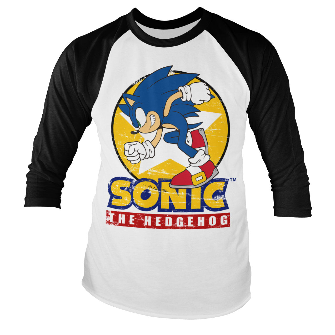Billede af Sonic The Hedgehog: Langærmet Raglan T-Shirt