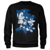 Billede af Sonic The Hedgehog: Sonic and Tails Sprayed Sweatshirt