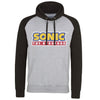 Billede af Sonic The Hedgehog: Cracked Logo Raglan Hoodie