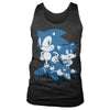 Billede af Sonic The Hedgehog: Sonic and Tails Sprayed Tank Top