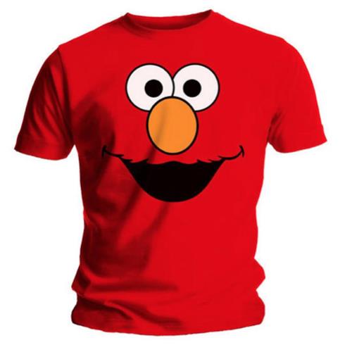 Billede af Sesame Street Elmos Face Red T-shirt