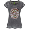 Billede af The Beatles Sgt Pepper Drum T-shirt til kvinder