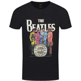 Billede af The Beatles Sgt Pepper T-shirt sort