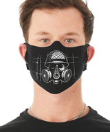 Billede af Sjove print, Military Skull Face Mask