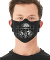 Billede af Sjove print, Military Skull Face Mask